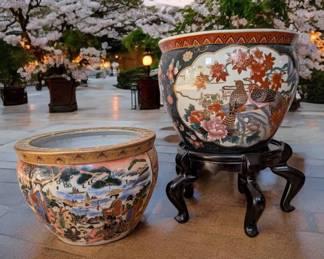 Koi Fish Bowl And Planter