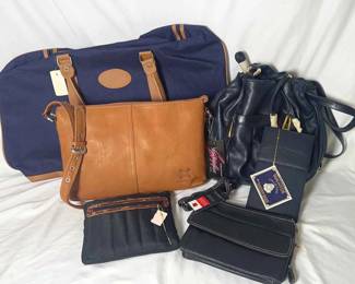 New Bags And Purses Featuring Stone Mountan Genuine Leather