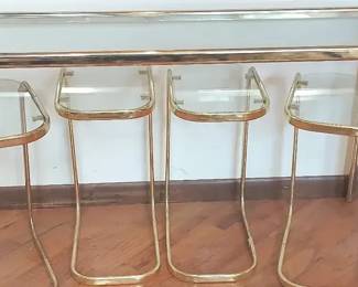 Vintage Console Table And Side Tables