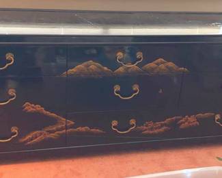 9 Drawer Romweber Dresser Chinoiserie