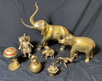 Brass Elephants