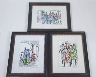 David Awofodunbo 3 Framed Prints