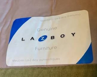 LAZ-Y-BOY "RILEY" HIGH LEG PUSH BACK RECLINERS