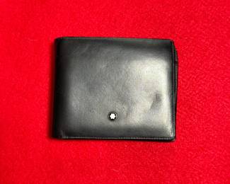 MONTBLANC "MEISTERSTUCK" LEATHER WALLET