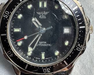 CTI AUTOMATIC DIVERS WATCH
