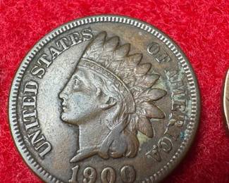 1900 INDIAN HEAD CENT IN EF CONDITION