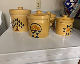 Pfalzgraff “American” Canister set - Vintage