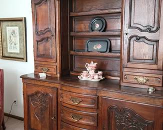 Antique hutch