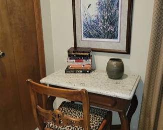 Marble top table