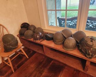 wwii helmets