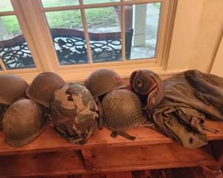 wwii helmets military