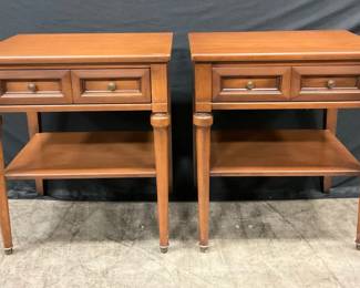 008 White fire Brown End Tables