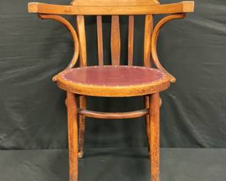 Benchairs Red Upholstered Seat