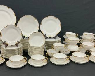 Haviland Plates, Bowls, And Cups