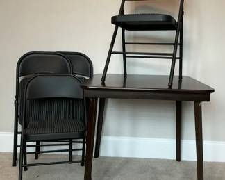 Table Four Chairs