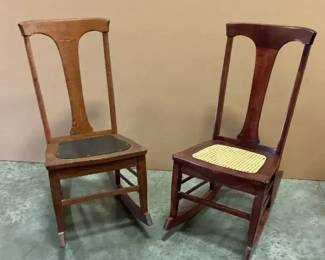 Two Rocking Chairs