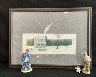 Winter Scene Figurines