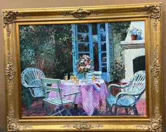 Tea Time On The Patio
