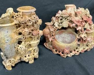 Soap Stone Vases