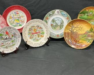 Kaiser And State Collectible Plates