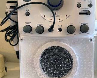 Portable karaoke machine