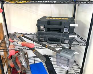 DeWalt drills, tools