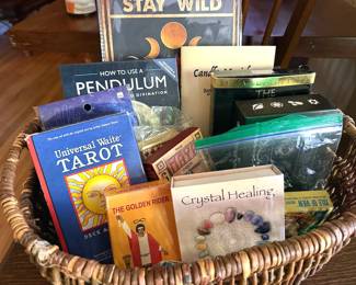 Tarot + metaphysical items
