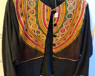 Guatemalan textile jacket