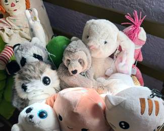 Stuffed animals