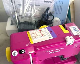 Sewing machines: Brother XM2701 + Janome New Home

