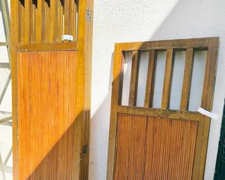 Reed folding screens