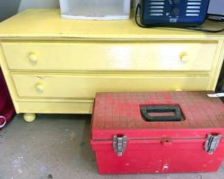 Low dresser, tool box