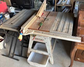 Ridgid table saw