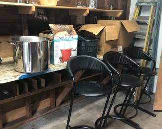 Pressure cookers and some large cooking pots
