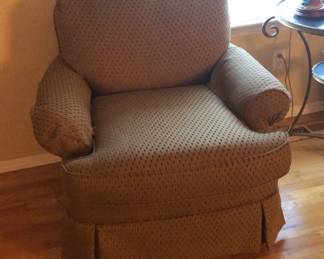 A set of swivel chairs