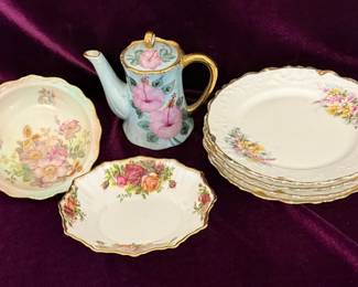 Dainty Floral China Pieces