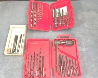 Pair Of Magna Screw Extractor Drill And Tap Sets