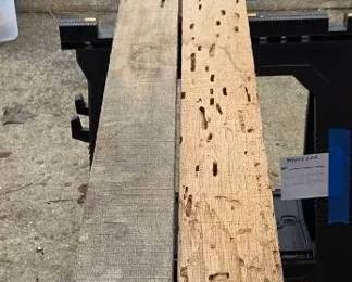 Pair Of Vintage Barn Wood Planks