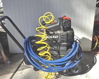  02 Kobalt 8 Gallon Air Compressor 