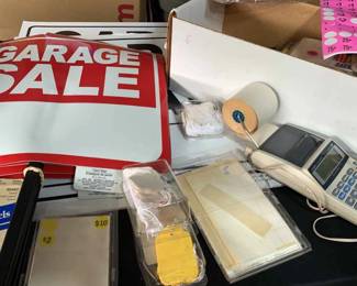 Yard Sale Supplies Mystery Lot