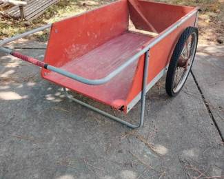 Wooden Garden Cart