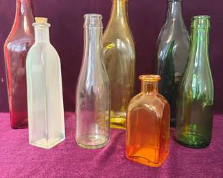 A Rainbow Of Bottles 
