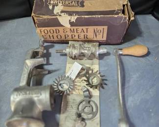 Vintage Universal Meat Grinder