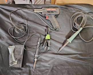 Lot of Soldering Tools