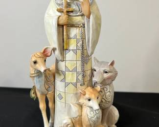 Jim Shore White Woodland Figurine