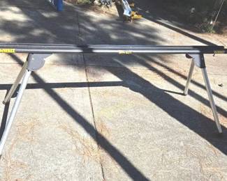 DeWalt DW730 Miter Saw Stand With Table Attachment 