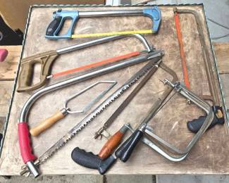 Assortment Of Hand Saws