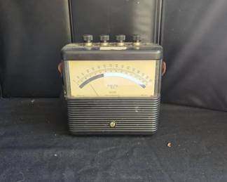Vintage Weston Model 901 Voltmeter And Ammeter 
