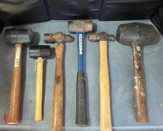 Variety Of Hammers And Mallets