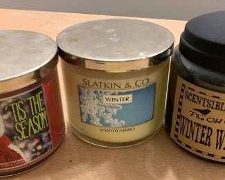 3 Long Burning Candles